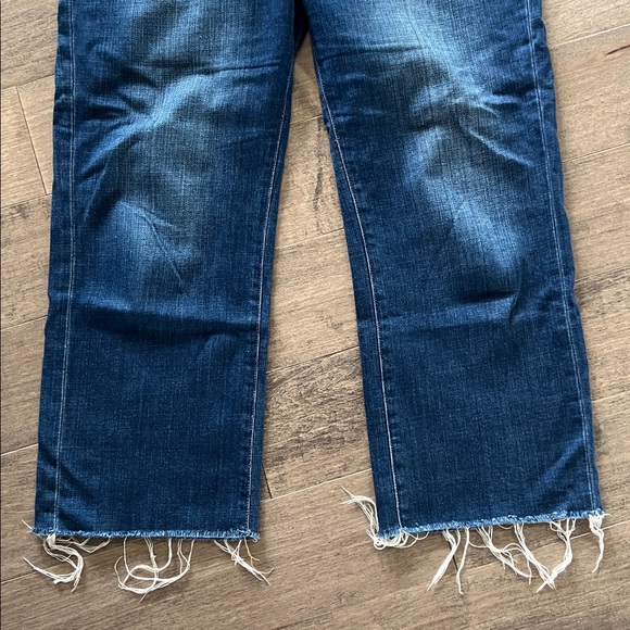 L'AGENCE Dark Blue Straight Leg Ankle Length - Picture 14 of 15